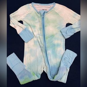 Little Sleepies Tye-Dye Zippy